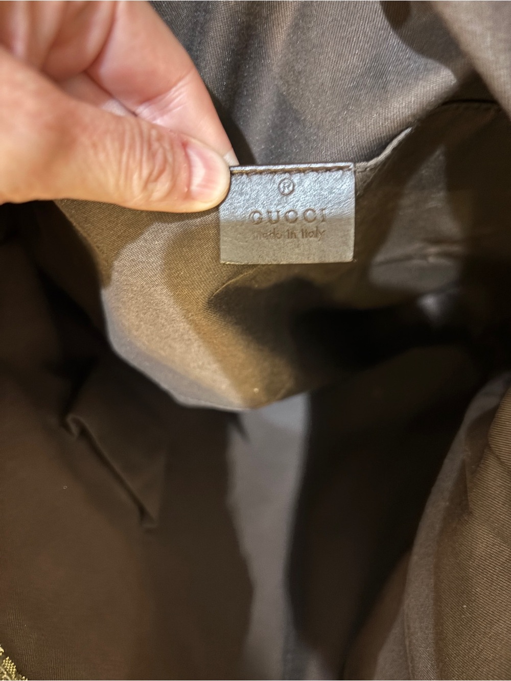Authentic Gucci Monogram Canvas Tote - Picture 5 of 7
